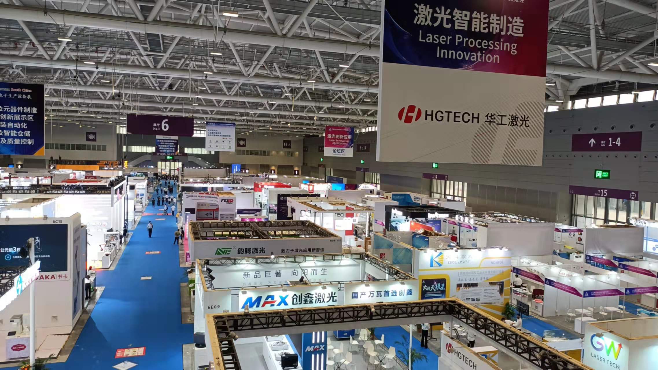 華南電子生產設備展現(xiàn)場